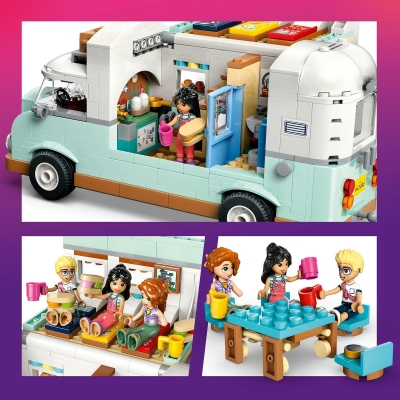Aventura in rulota cu prietenii 42663 LEGO Friends