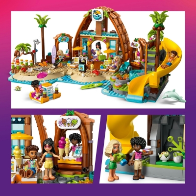 Statiune de pe litoral pentru vacanta cu familia 42673 LEGO Friends