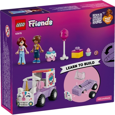 Masina-unicorn pentru livrare de torturi 42675 LEGO Friends