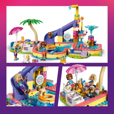 O zi distractiva in parcul acvatic 42676 LEGO Friends