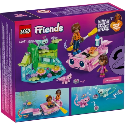 Barca-axolotl pentru aventuri 42681 LEGO Friends