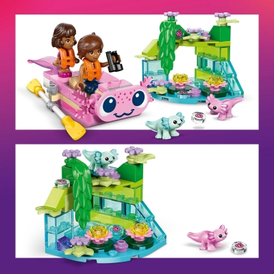 Barca-axolotl pentru aventuri 42681 LEGO Friends