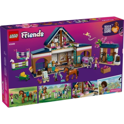 Grajd de cai si academie de echitatie 42688 LEGO Friends