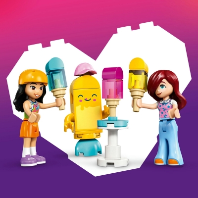 Stand cu inghetata si baloane 42692 LEGO Friends