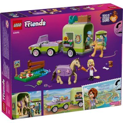 Remorca pentru cal si manz 42695 LEGO Friends
