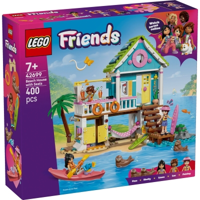 Casa pe plaja cu foci 42699 LEGO Friends