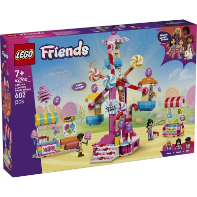 Roata Ferris cu bomboane si briose 42700 LEGO Friends