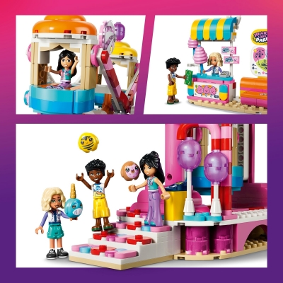 Roata Ferris cu bomboane si briose 42700 LEGO Friends