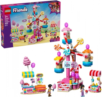 Roata Ferris cu bomboane si briose 42700 LEGO Friends