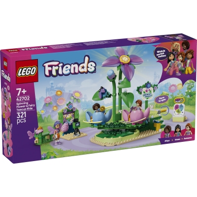Floare rotitoare si ceasca pentru zane 42702 LEGO Friends