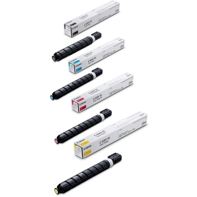 Pachet Multifunctional laser color Canon imageRUNNER Advance DX C5760i MFP + Piedestal Q2 + cartuse toner C-EXV51 BK/C/M/Y 