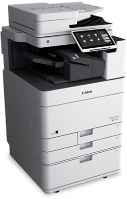 Pachet Multifunctional laser color Canon imageRUNNER Advance DX C5760i MFP + Piedestal Q2 + cartuse toner C-EXV51 BK/C/M/Y 