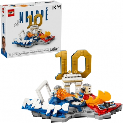 Kylian Mbappe – Momente importante din fotbal 43013 LEGO Editions