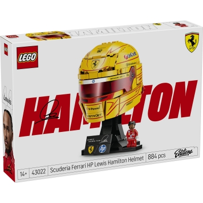 Casca lui Lewis Hamilton Scuderia Ferrari H 43022 LEGO Editions