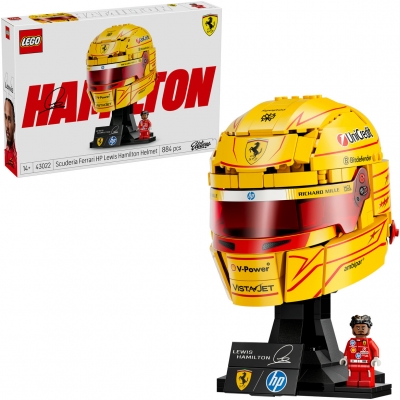Casca lui Lewis Hamilton Scuderia Ferrari H 43022 LEGO Editions