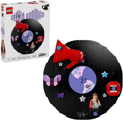 Disc de vinil cu Olivia Rodrigo 43028 LEGO Editions