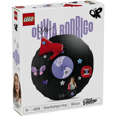 Disc de vinil cu Olivia Rodrigo 43028 LEGO Editions