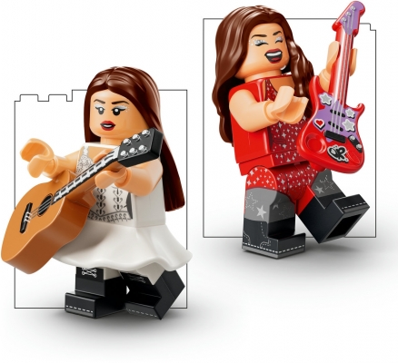 Chitara bicolora a Oliviei Rodrigo 43031 Lego Editions