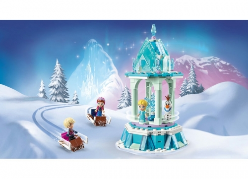 Caruselul Magic al Annei si al Elsei 43218 LEGO Disney Frozen