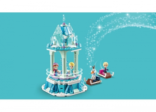 Caruselul Magic al Annei si al Elsei 43218 LEGO Disney Frozen