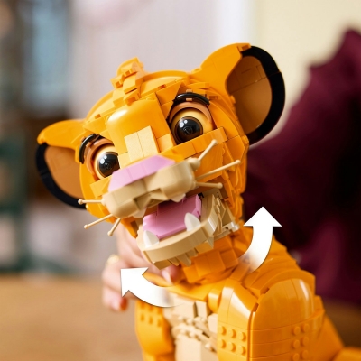 Simba, Regele Leu 43247 LEGO Disney