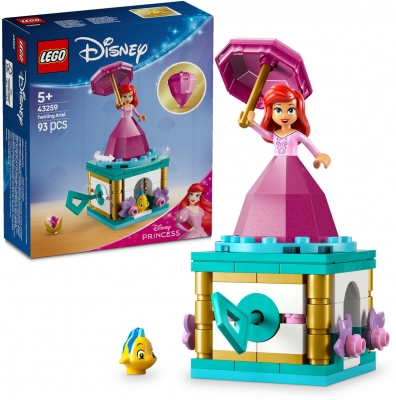 Ariel facand piruete 43259 LEGO Disney