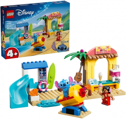 Distractie pe plaja cu Lilo si Stitch 43280 LEGO Disney Stitch
