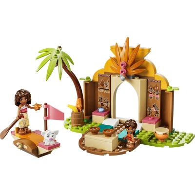 Casa traditionala si barcuta 43282 LEGO Disney Moana