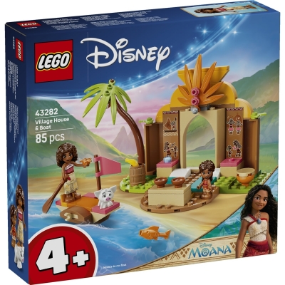 Casa traditionala si barcuta 43282 LEGO Disney Moana