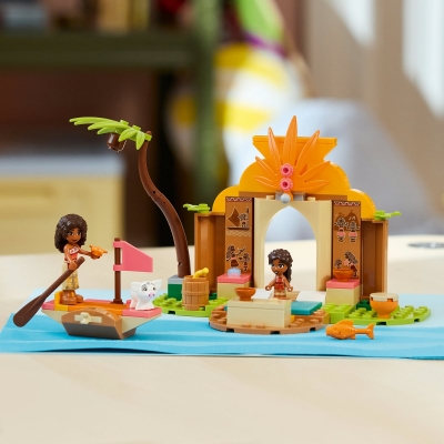 Casa traditionala si barcuta 43282 LEGO Disney Moana