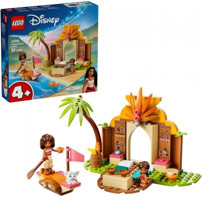 Casa traditionala si barcuta 43282 LEGO Disney Moana
