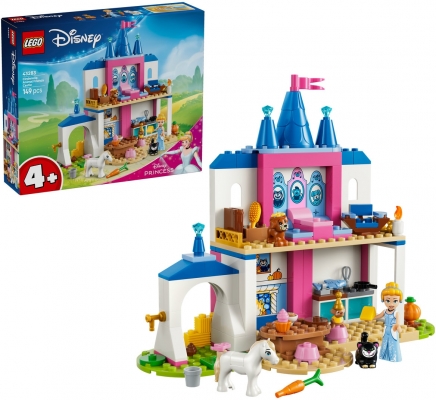 Castelul cu animalute al Cenusaresei 43283 LEGO Disney Princess