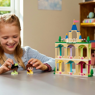 Miniprintesele Belle si Tiana la castel 43291 LEGO Disney Princess