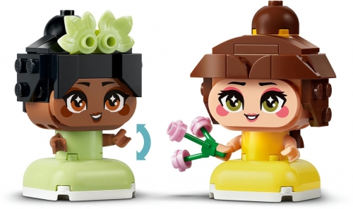 Miniprintesele Belle si Tiana la castel 43291 LEGO Disney Princess