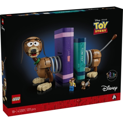 Opritoare de carti Cainele Slinky din Povestea jucariilor 43301 LEGO Disney
