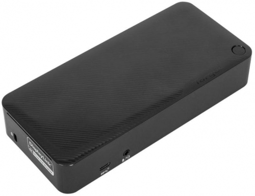 Docking station Targus , interfata USB 3.2 G2, compatibilitate porturi USB-A and USB-C, DP Alt. Mode, TB3, ethernet, putere maxim 100W, negru
