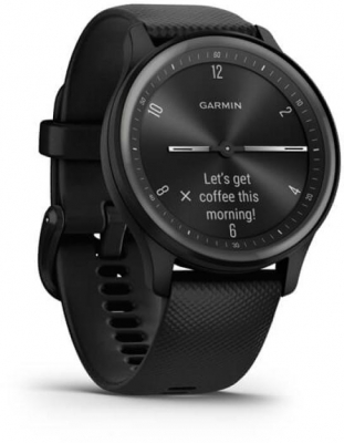 Ceas Garmin SmartWatch Vívomove Sport, Black