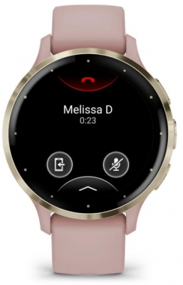 Ceas Garmin Venu 3S Pink Dawn/Soft Gold