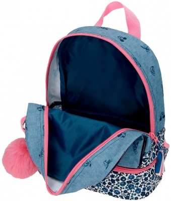 Ghiozdan gradinita fete, compartiment termoizolant, Disney Minnie Mouse Make it Rain Bows