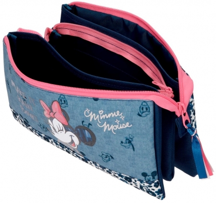 Penar fete, 3 compartimente, Disney, Minnie Mouse Make it Rain Bows