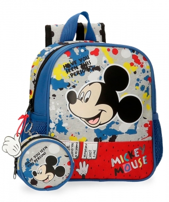 Ghiozdan gradinita Disney, Mickey Colour Mayhem