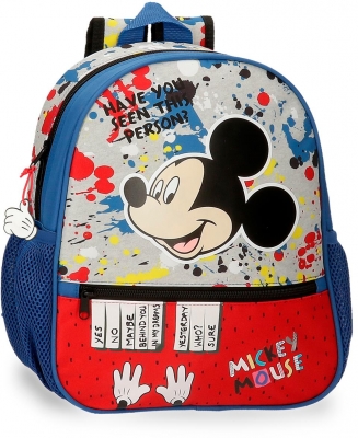 Ghiozdan adaptabil clasa 0, Disney, Mickey Colour Mayhem