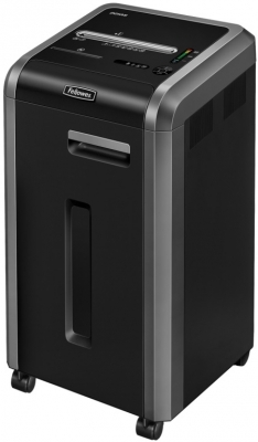 Distrugator documente manual, P5, 16 coli, micro cut, functionare continuu, Powershred 225Mi Fellowes