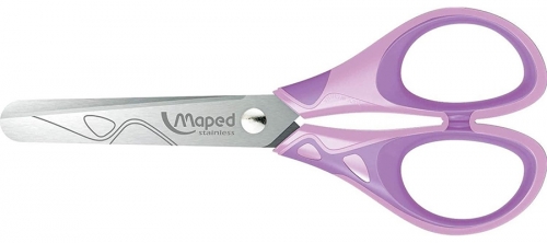 Foarfeca 13 cm, diverse culori, Essentials Soft Pastel Maped