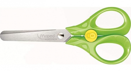 Foarfeca 13 cm, diverse culori, pe blister, Security Maped 