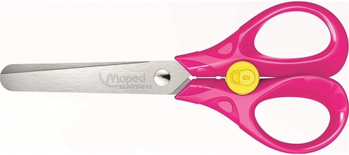 Foarfeca 13 cm, diverse culori, pe blister, Security Maped 