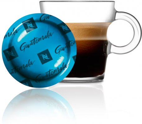 Cutie 50 capsule Cafea Nespresso Pro Origins Lungo Guatemala Renovation  