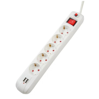 PRELUNGITOR SPACER SCHUKO x5 16A 1.8m