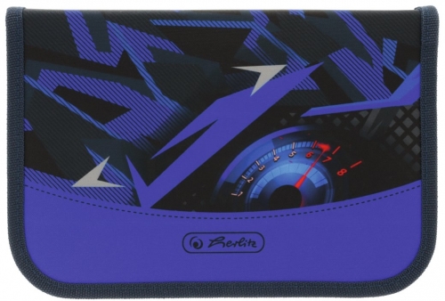 Penar echipat 31 piese, 2 clape, Herlitz, motiv High Speed