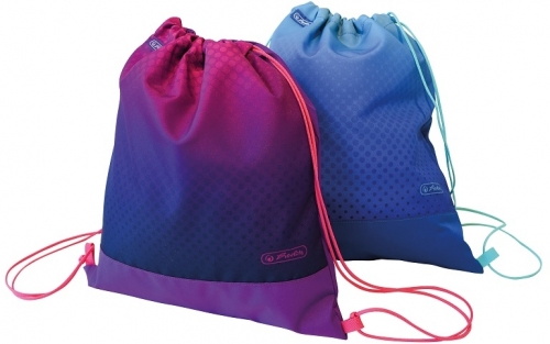 Sac sport Dip Dye Herlitz, mix fete, baieti, 2 motive asortate